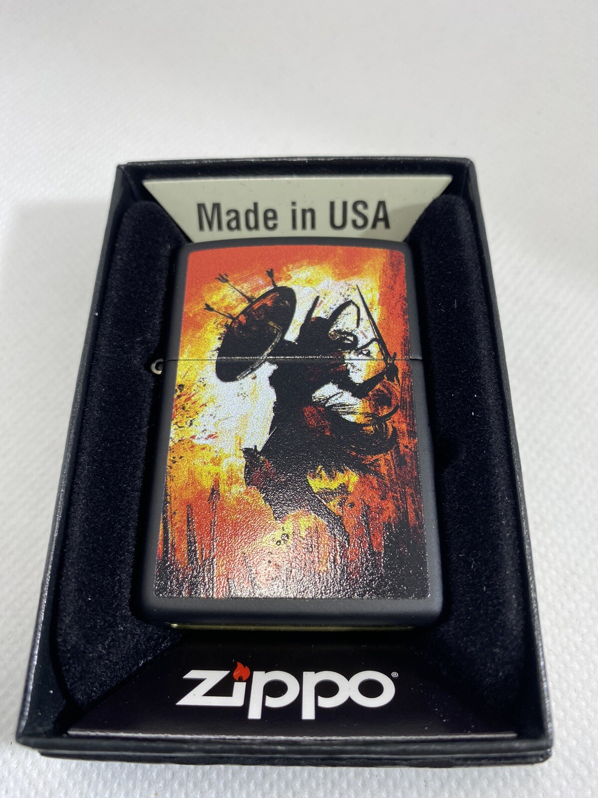 Zippo Warrior Design Lighter