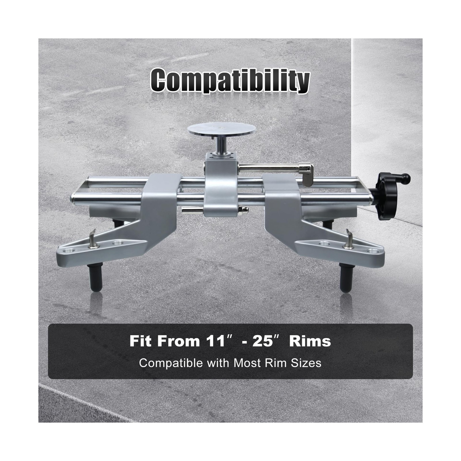 Wheel Alignment Tool - Camber - w/ Magnetic Adapter - For 11-25in