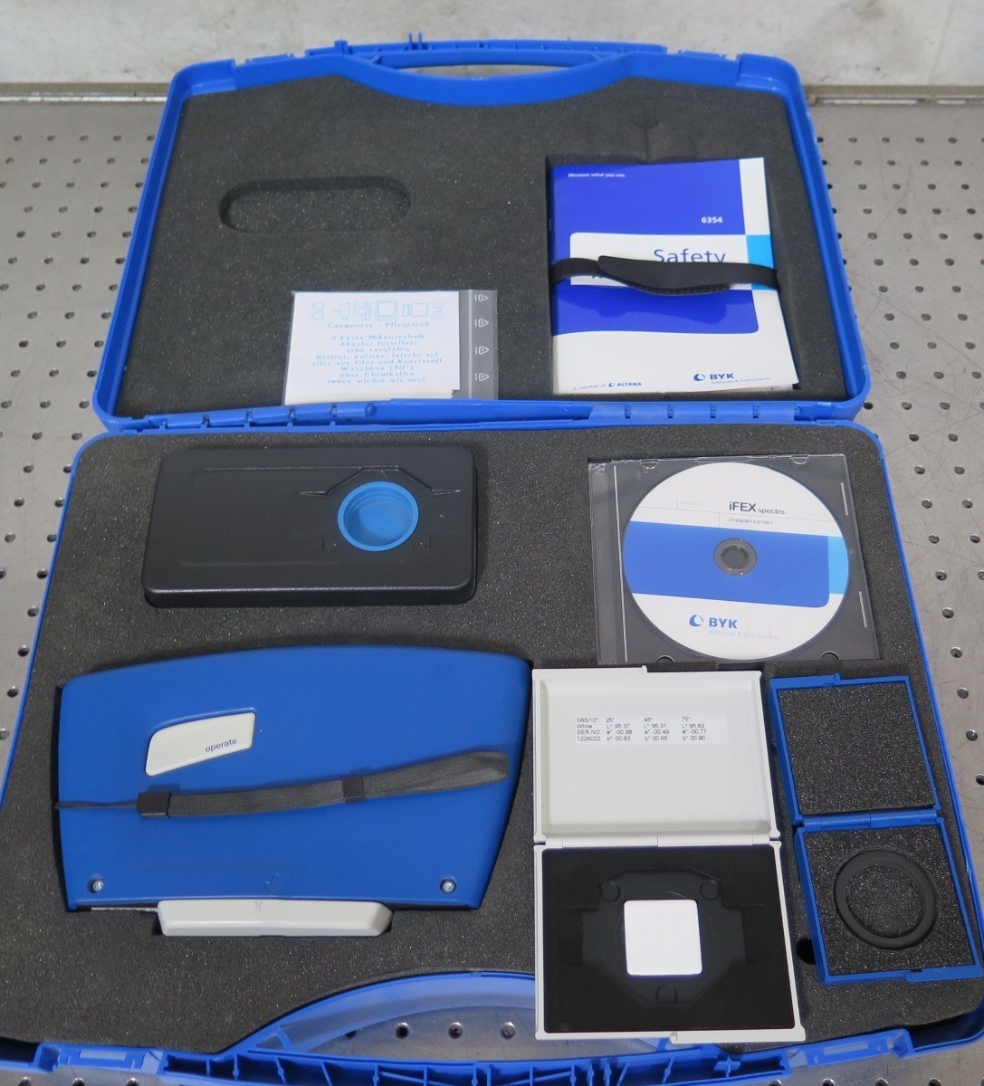 BYK Gardner iFex Spectro 6354 Spectrophotometer / Sherman Williams + Warranty