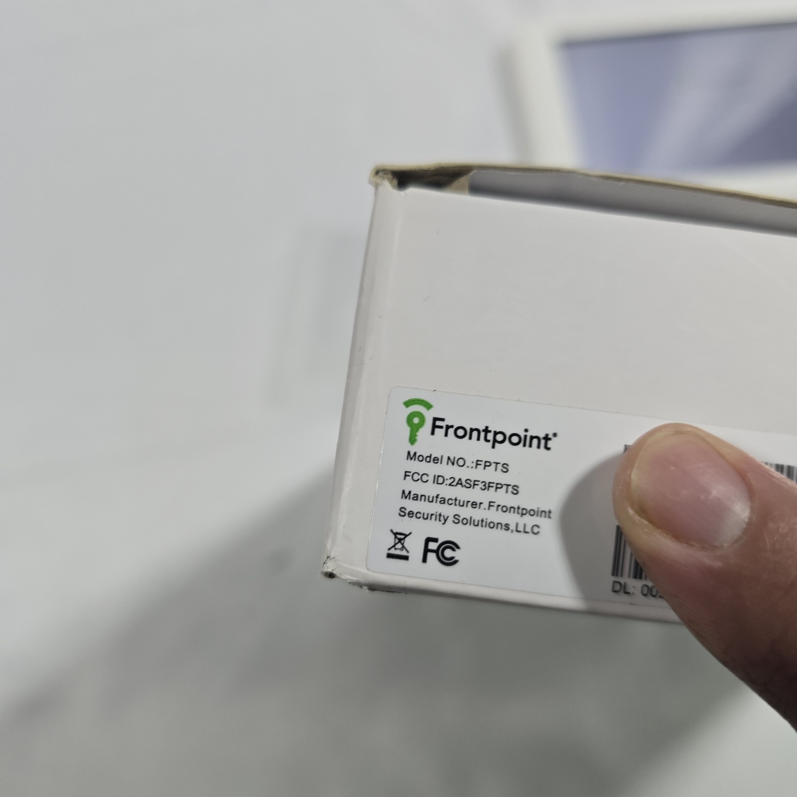 Frontpoint Touchscreen Panel (Model FPTS) With Charger