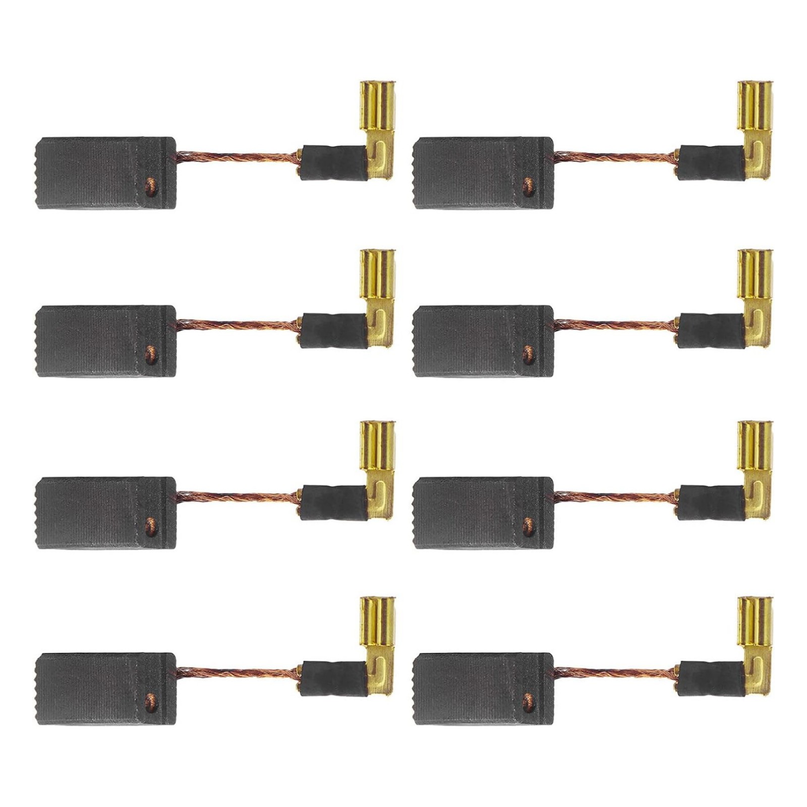 8 Pack Carbon Brushes Replacement For DeWalt DWE4011 DWE4012 DWE4120N Models