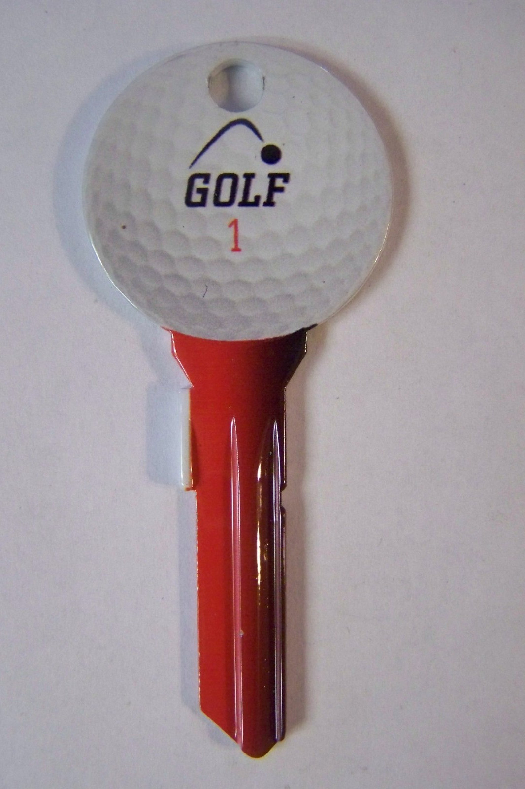 Golf Ball Shape  Schlage SC1 68 house key blank.