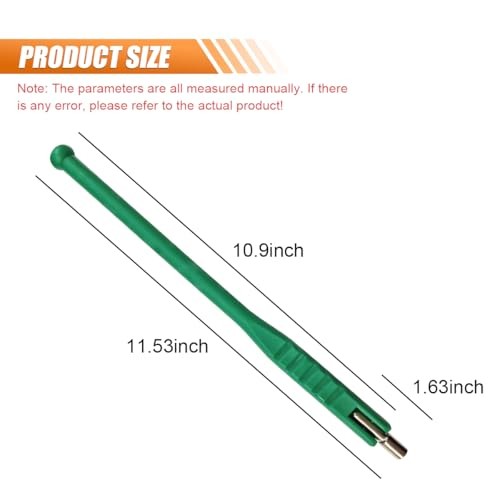 Car Tire Valve Stem Puller/Installer with Valve Core Tool - No Scratch Green
