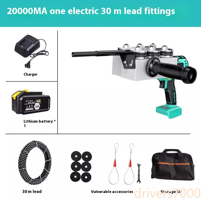 Wire Feeder Electric Wire Pulling Machine Pipe Wire Feeder Threading Machine