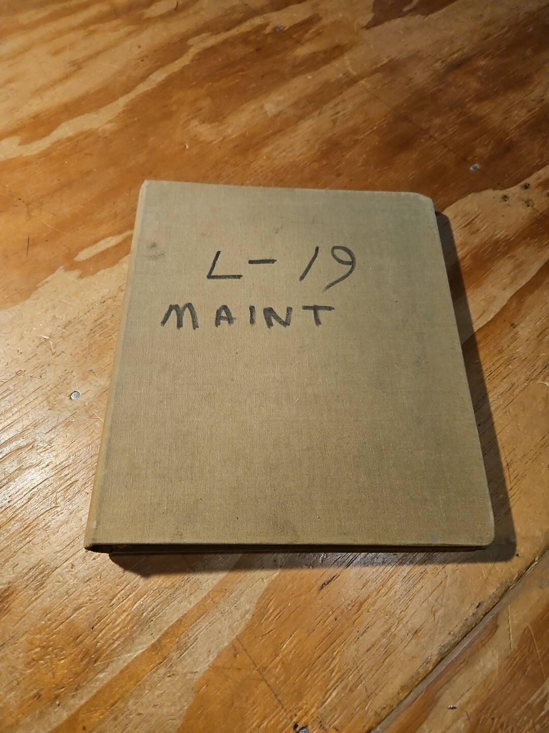 Cessna USAF L-19A Aircraft Handbook Maintenance Instructions T.O. 1L-19A-2 (Copy