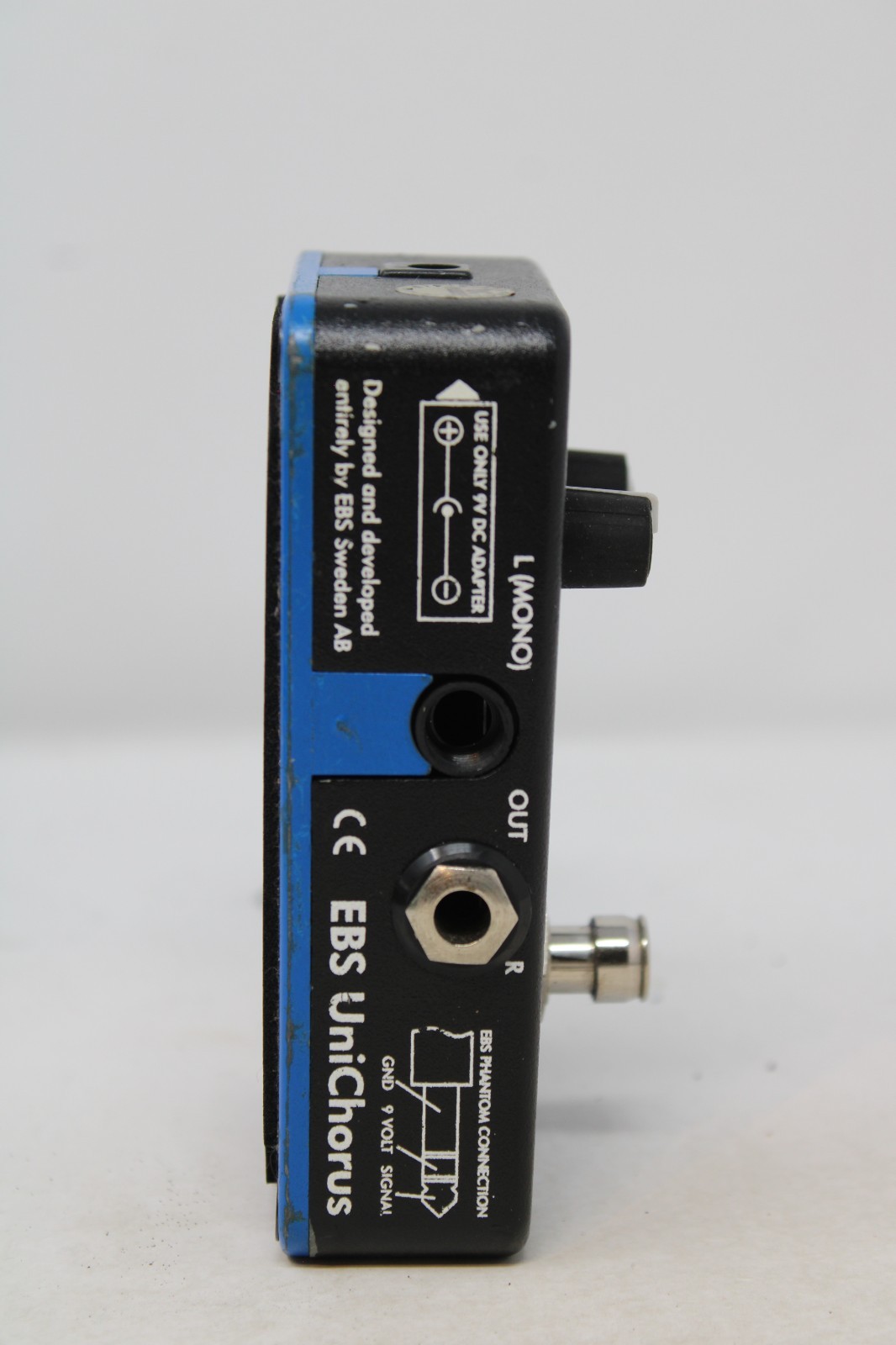 EBS Unichorus Chorus Flanger Modulation Bass Effects Pedal Unit Only