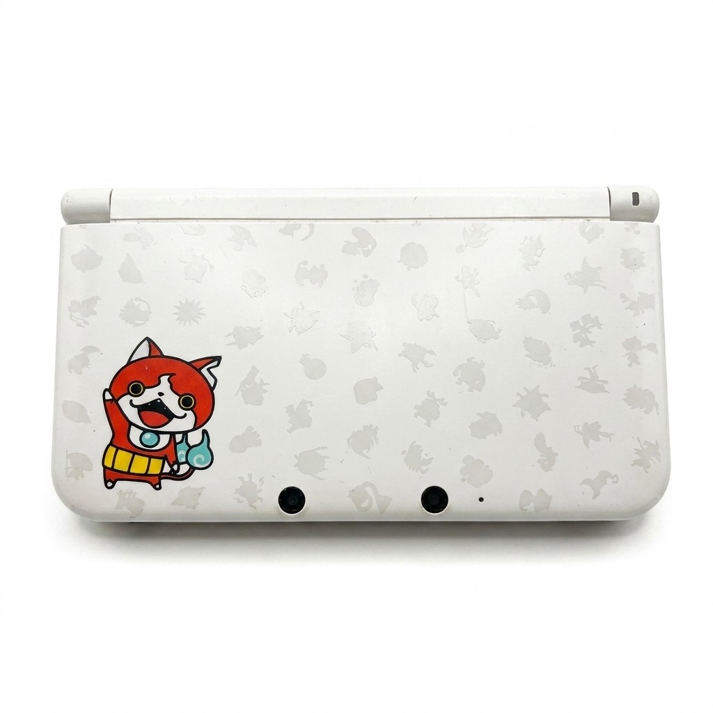 Nintendo 3DS LL Yo-kai Watch Jibanyan Pack Console White Limited Edition Japan