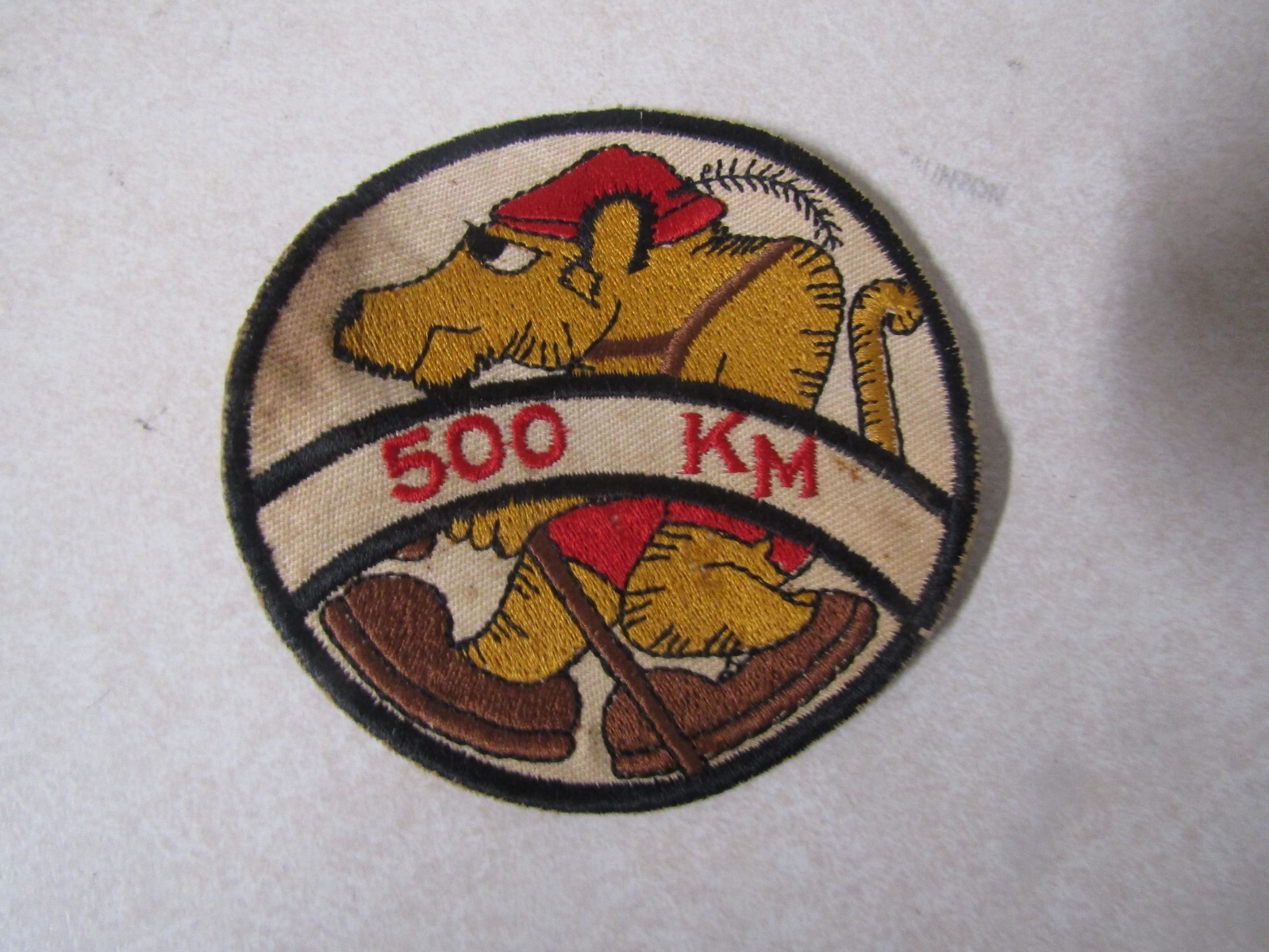 MILITARY PATCH OLD VIETNAM ERA 500 KM