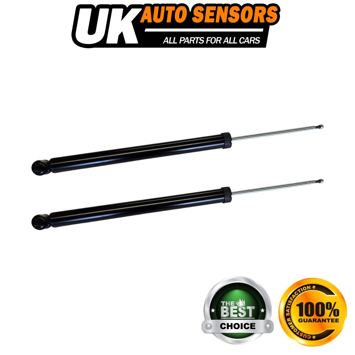Fits Volvo V50 2004-2012 C30 2006-2012 S40 2004-2012 2x Shock Absorbers Rear AST