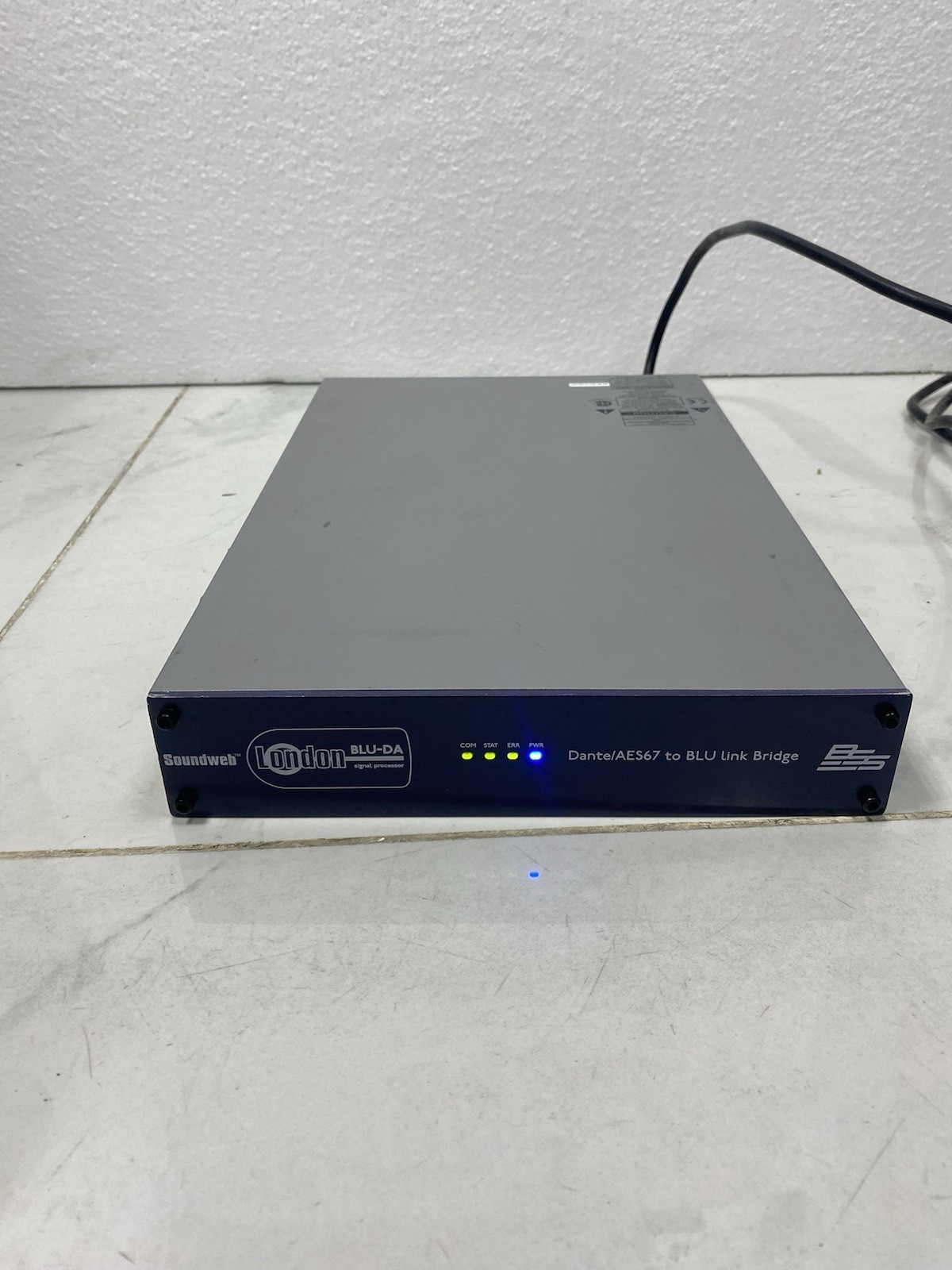 Soundweb London BLU-DA Signal Processor /Dante/AES67 To Blu Link Bridge