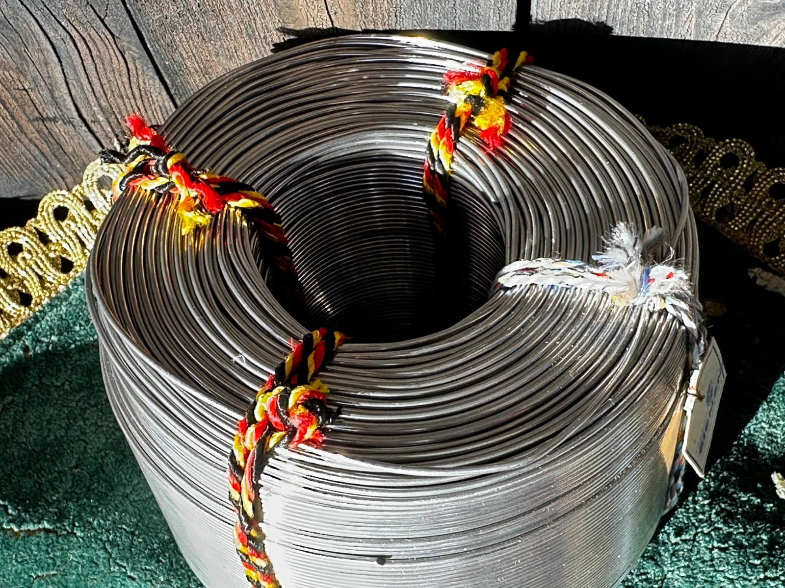 4,5 kg Siemens Klangfilm 1.5mm solder West german 195o vintage solder audio