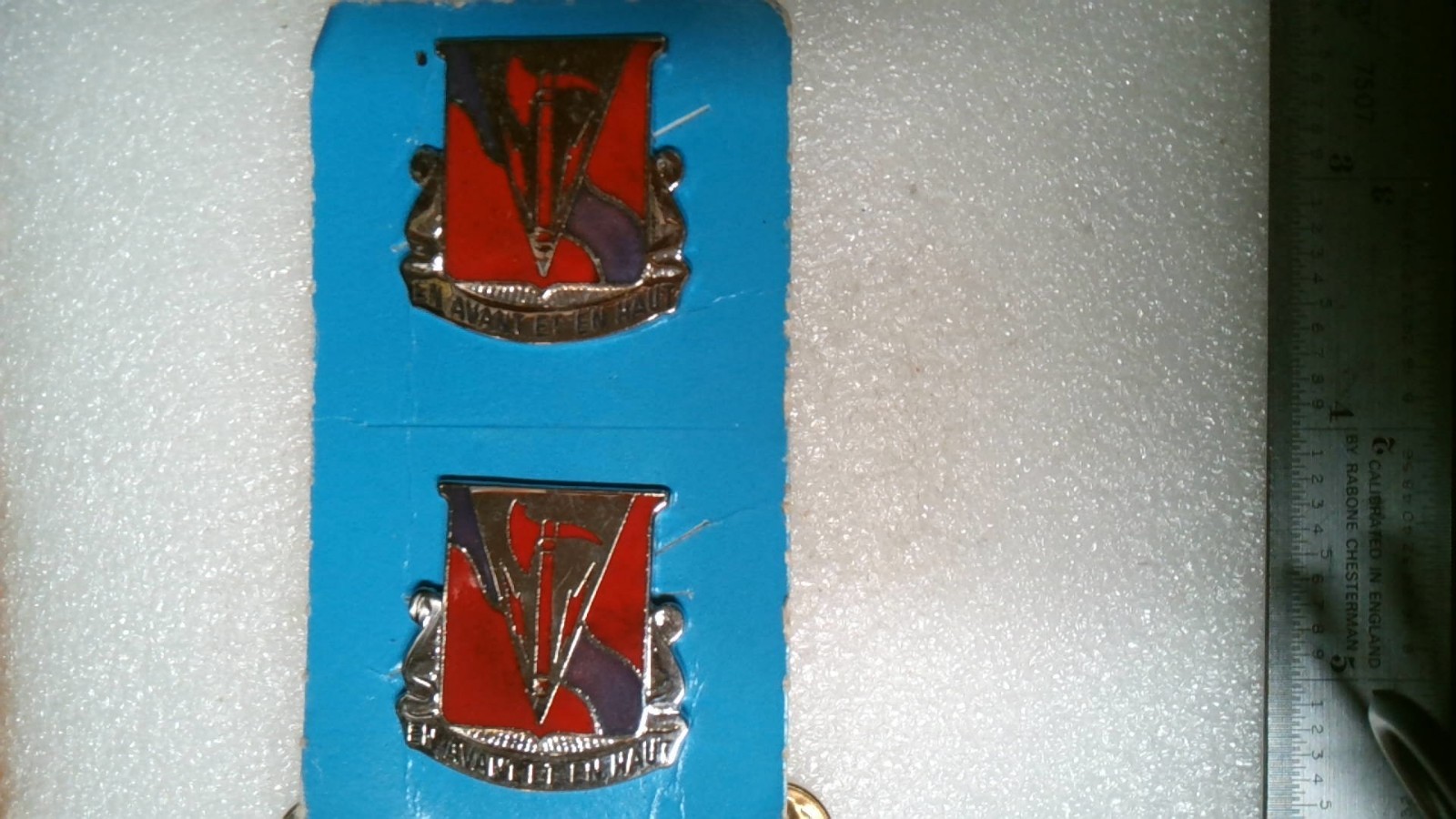 MILITARY INSIGNIA CREST DUI SET OF 2 US ARMY 464TH ENGINEERS BATTALION