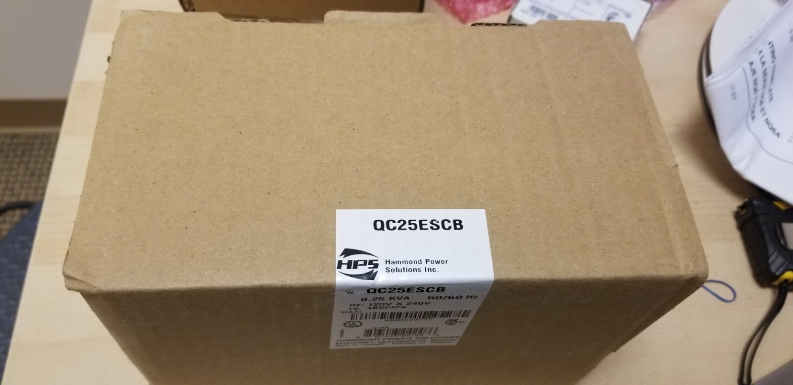 Hammond Power Solutions (HPS) QC25ESCB Encapsulated transformer