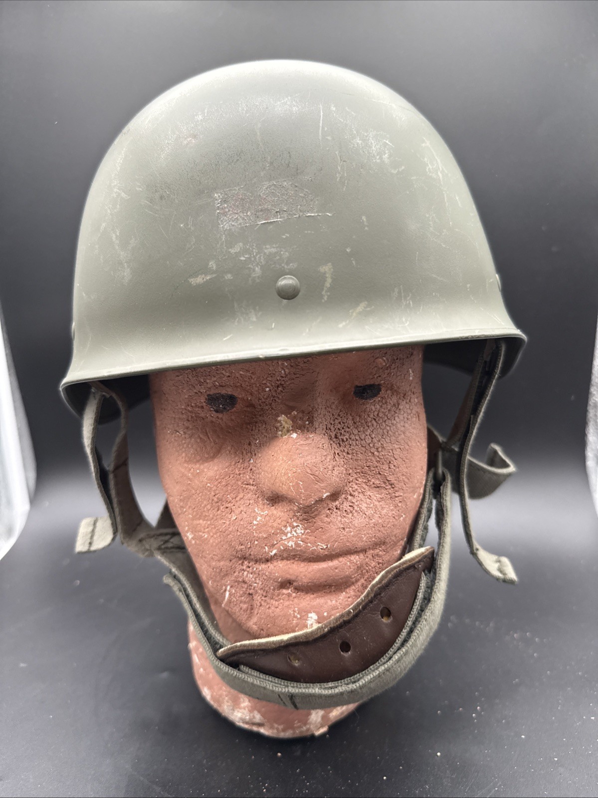 1991 French Paratrooper helmet steel pot Vintage M78F2 M78