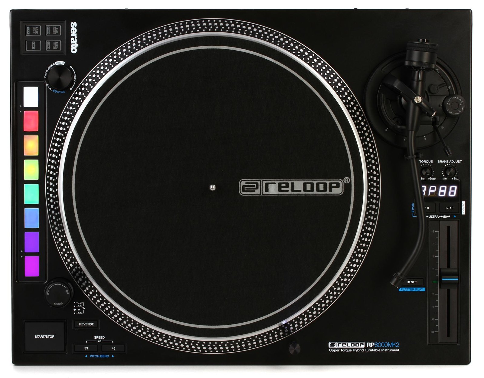 Reloop RP-8000 mkii Serato Compatible Turntable