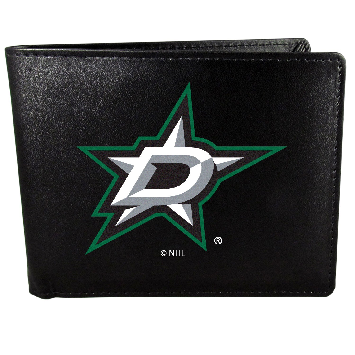 Dallas Stars Bi-Fold Wallet - Large Logo w/ Gift Box
