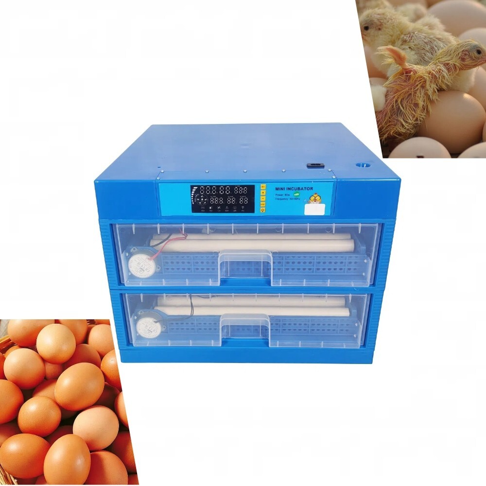 110V Chick Small Incubator 128 Eggs Drawer Type Box Ambient Temperature 15℃~30℃