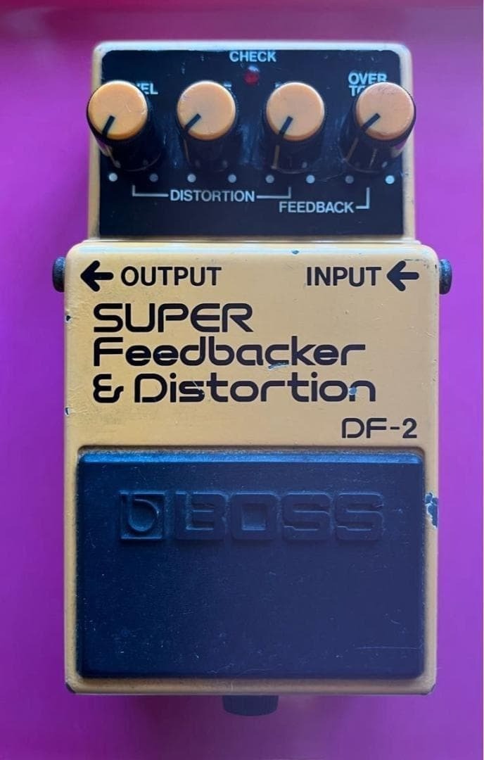 Boss DF-2 Super Feedbacker Distortion Guitar Pedal Test Completed