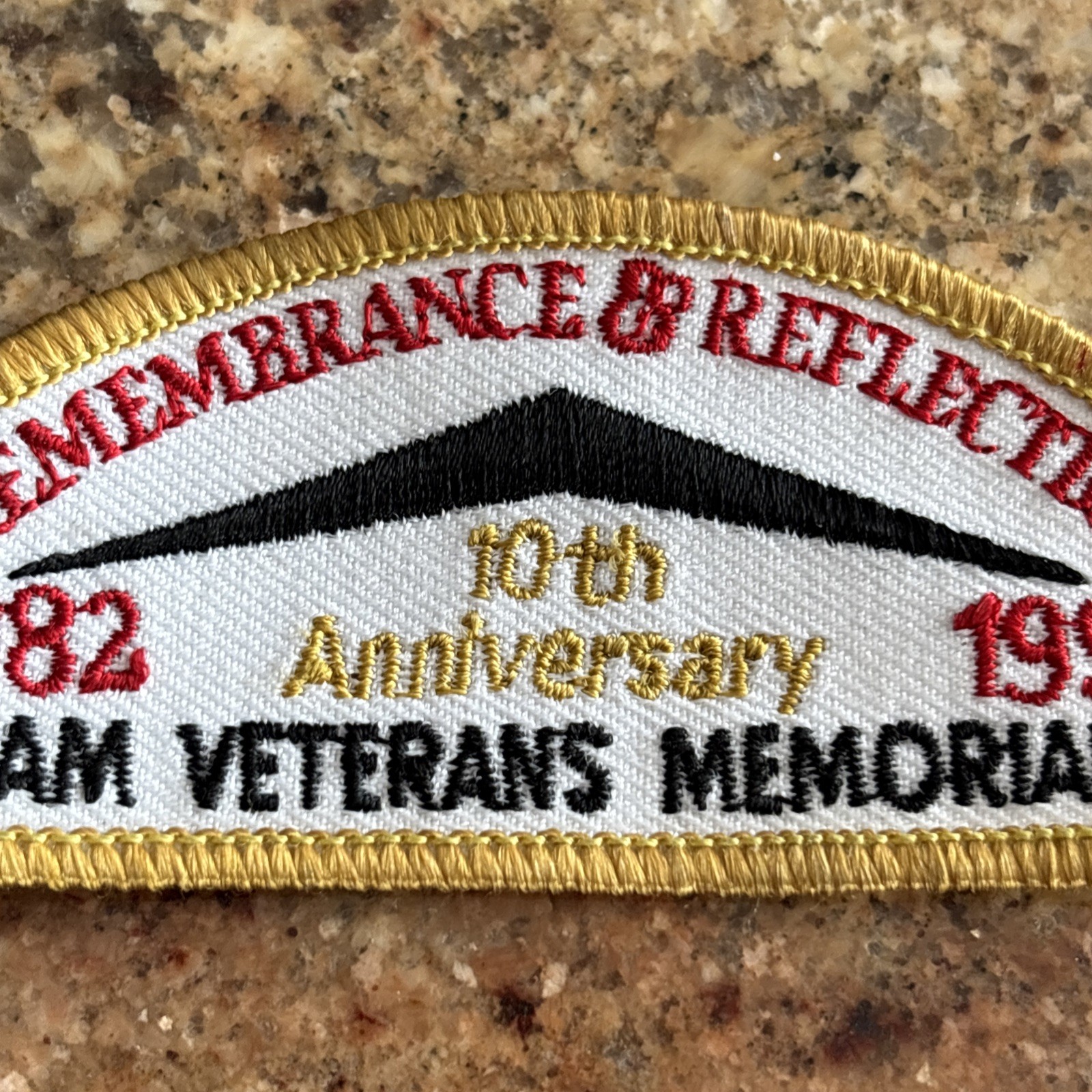 VIETNAM VETERANS MEMORIAL FUND REMEMBRANCE & REFLECTION 10TH ANNIVERSARY Patch