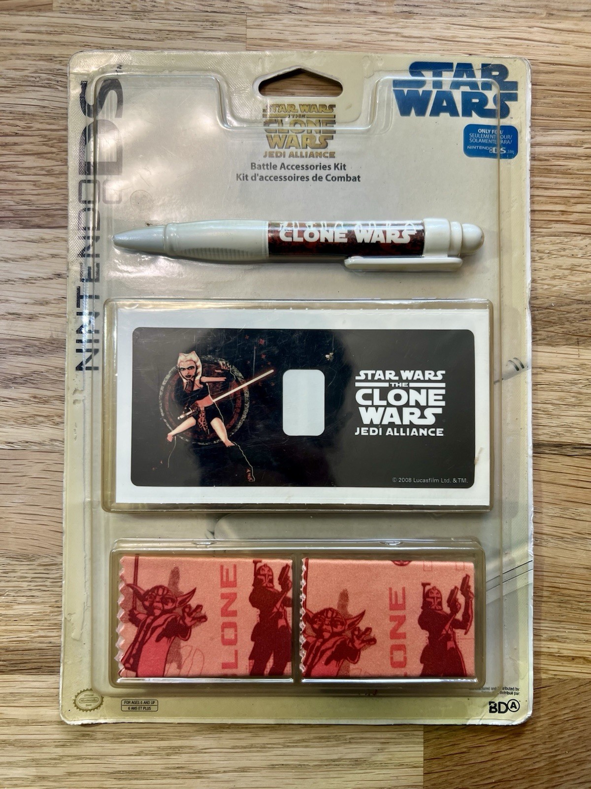 Nintendo DS Star Wars Clone Wars 2008 Jedi Alliance Battle Kit Brand New Sealed