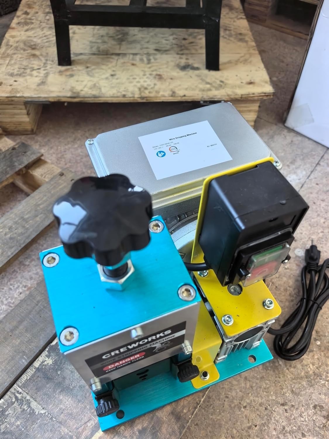 Portable Cable Stripper - Leftover Wire Recycling