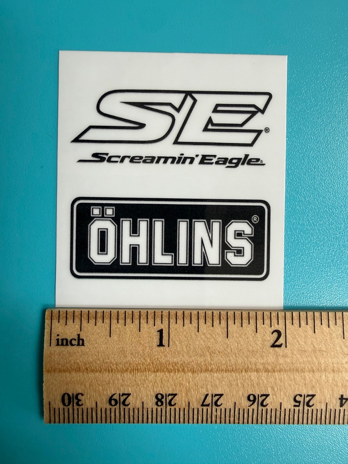 x4 Ohlins Stickers Decal Motorcycle Screaming Eagle 2 x 2.25 Harley Davidson