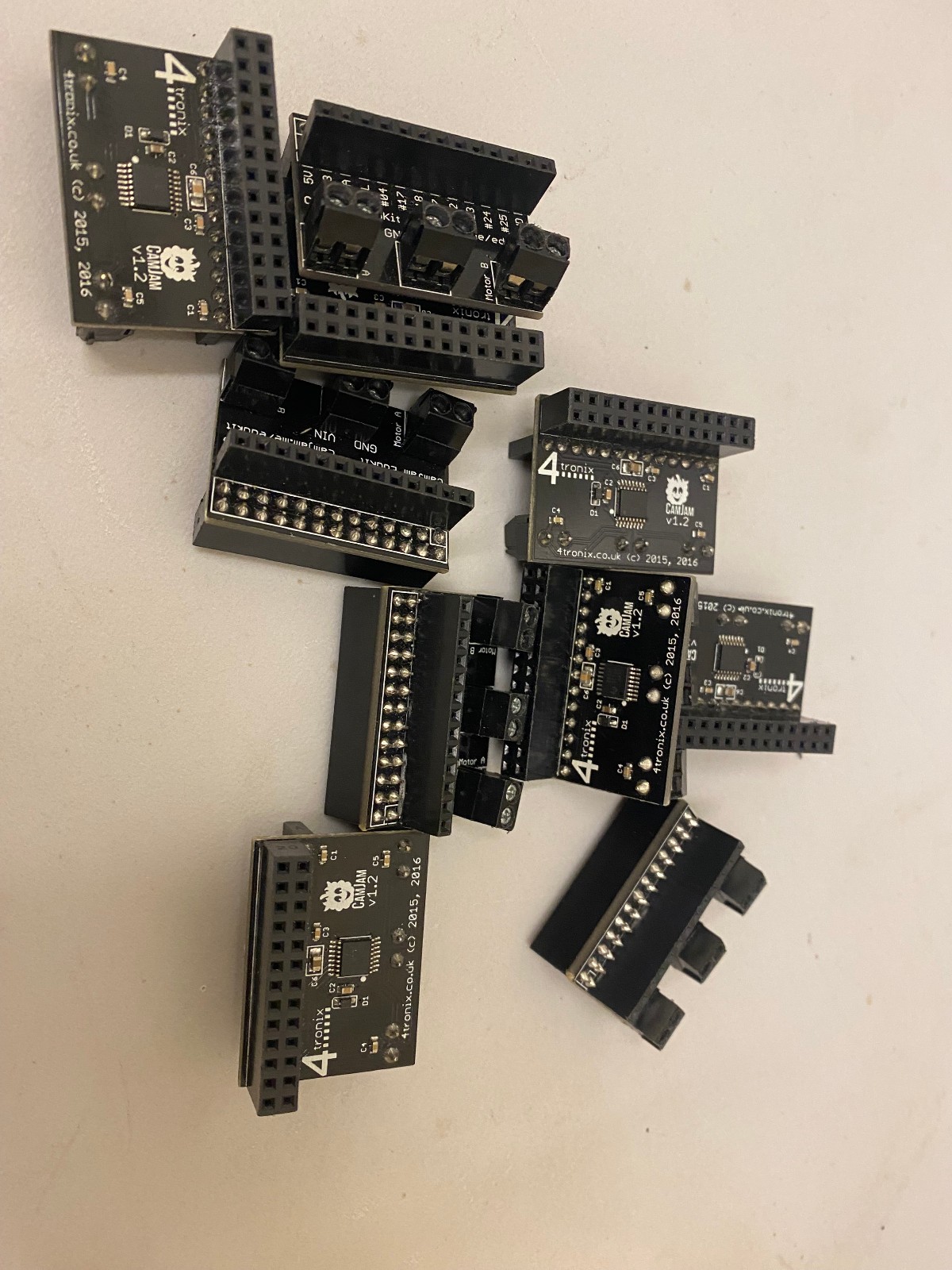 CamJam EduKit 2x 6V motor controllers with GPIO extension