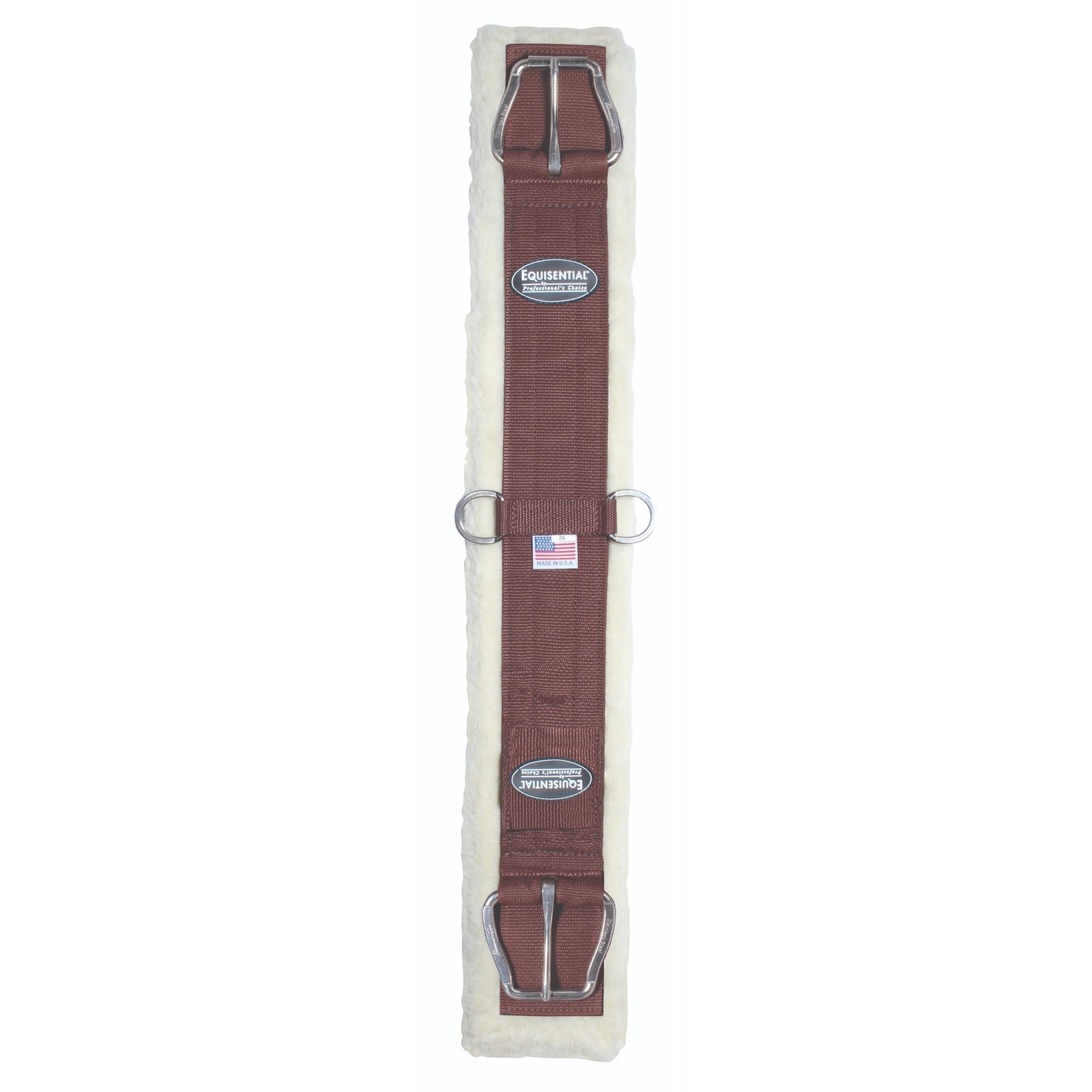 PROFESSIONAL'S CHOICE Equisential 32in Chocolate Fleece Cinch (EQFLC32-CHO)