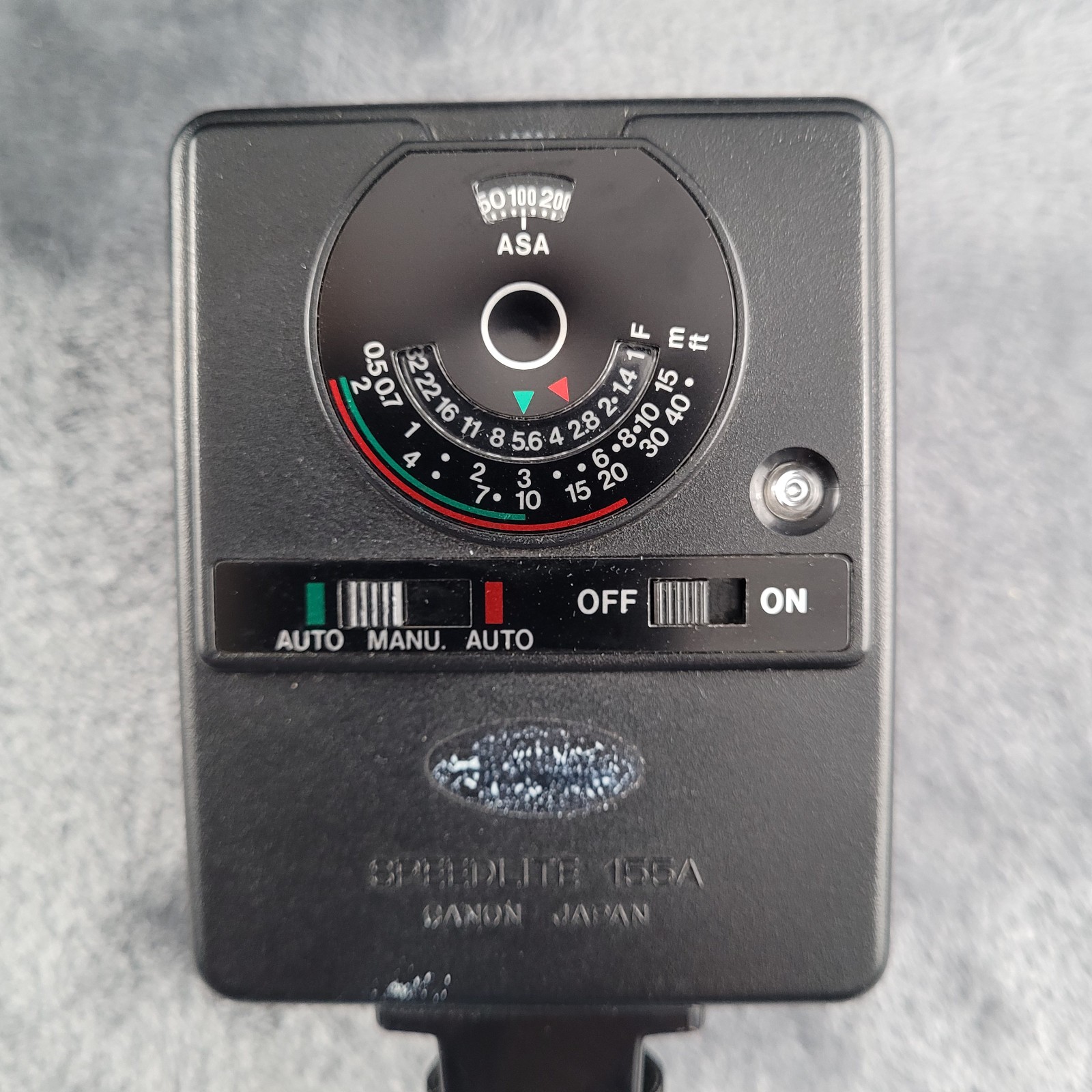 Canon Speedlite 155A Shoe Mount Flash UNTESTED