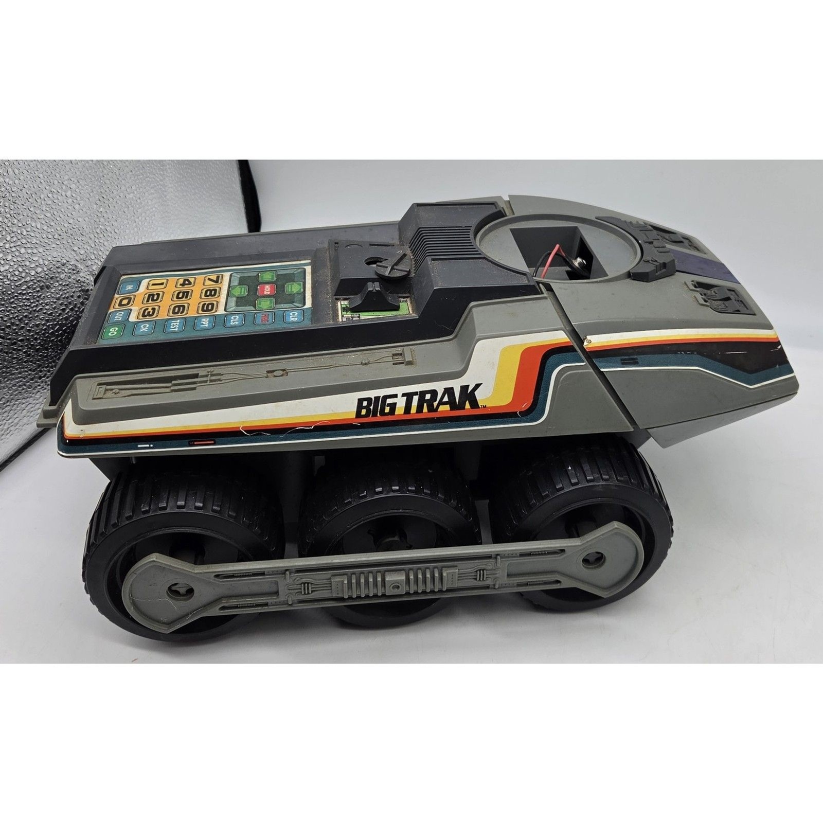 VINTAGE BIG TRAK PROGRAMMABLE TANK AND TRANSPORT FOR PARTS