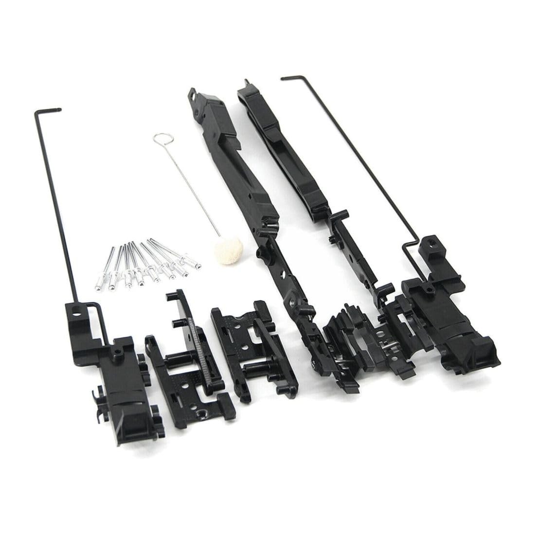 Sunroof Track Repair Kit Black for Navigator Mark LT Expedition F150 F250 F350