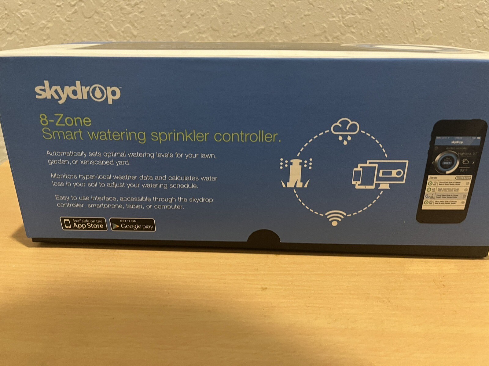 SkyDrop 8 Zone Wifi-Enabled Smart Watering Sprinkler Controller