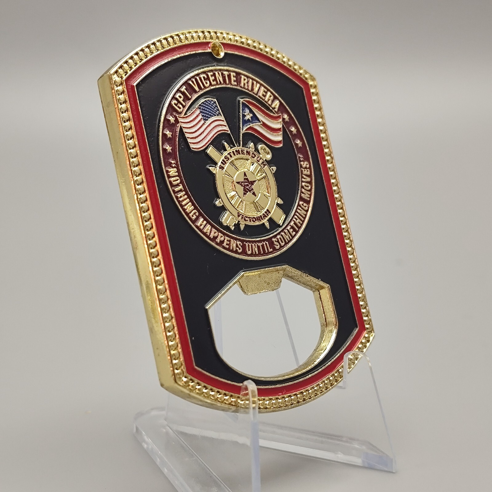 Sustinendum Victoriam Ranger Cpt Rafael Rivera Challenge Coin
