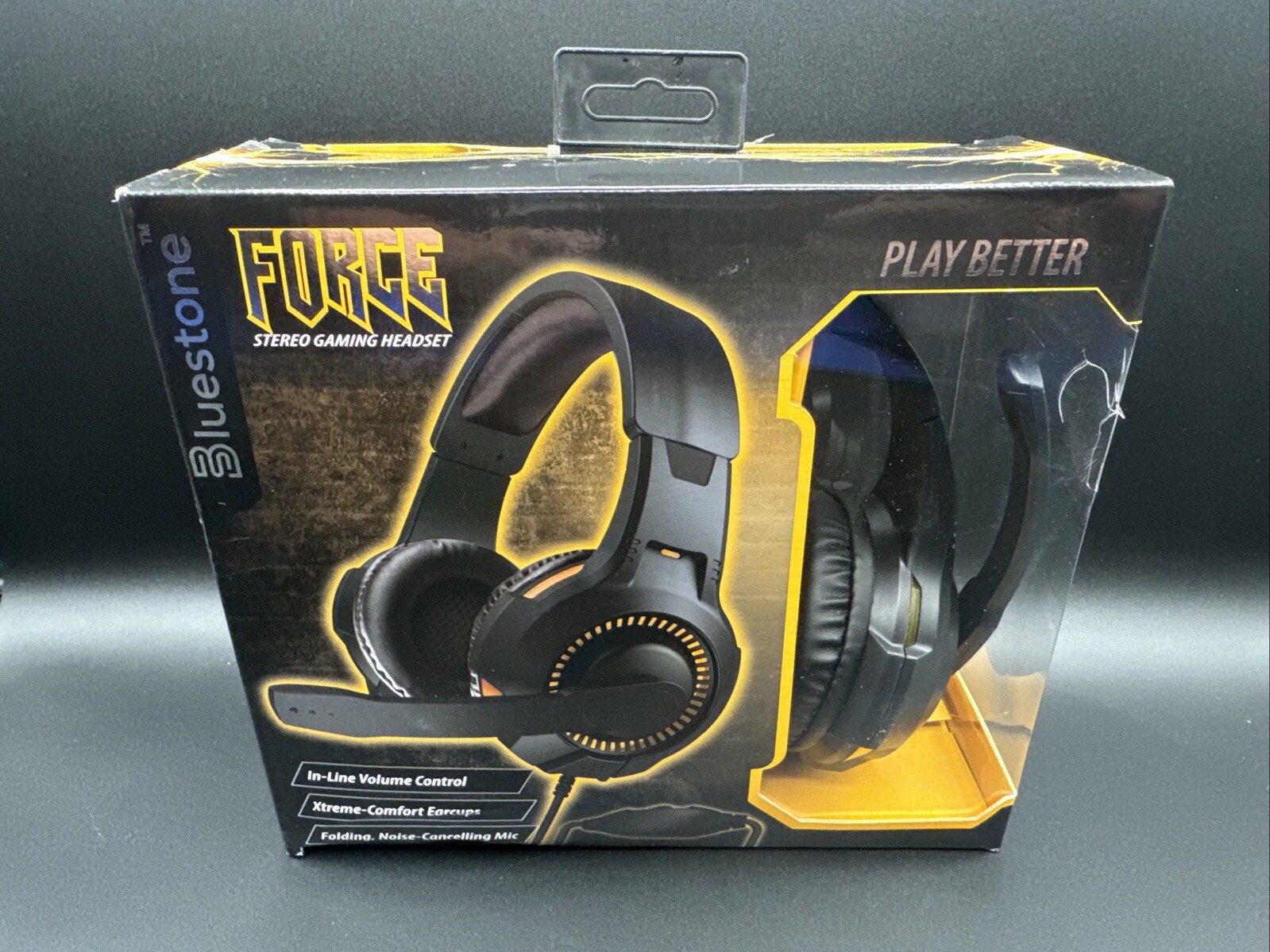 Force Stereo Gaming Headset By Bluestone New Sealed.