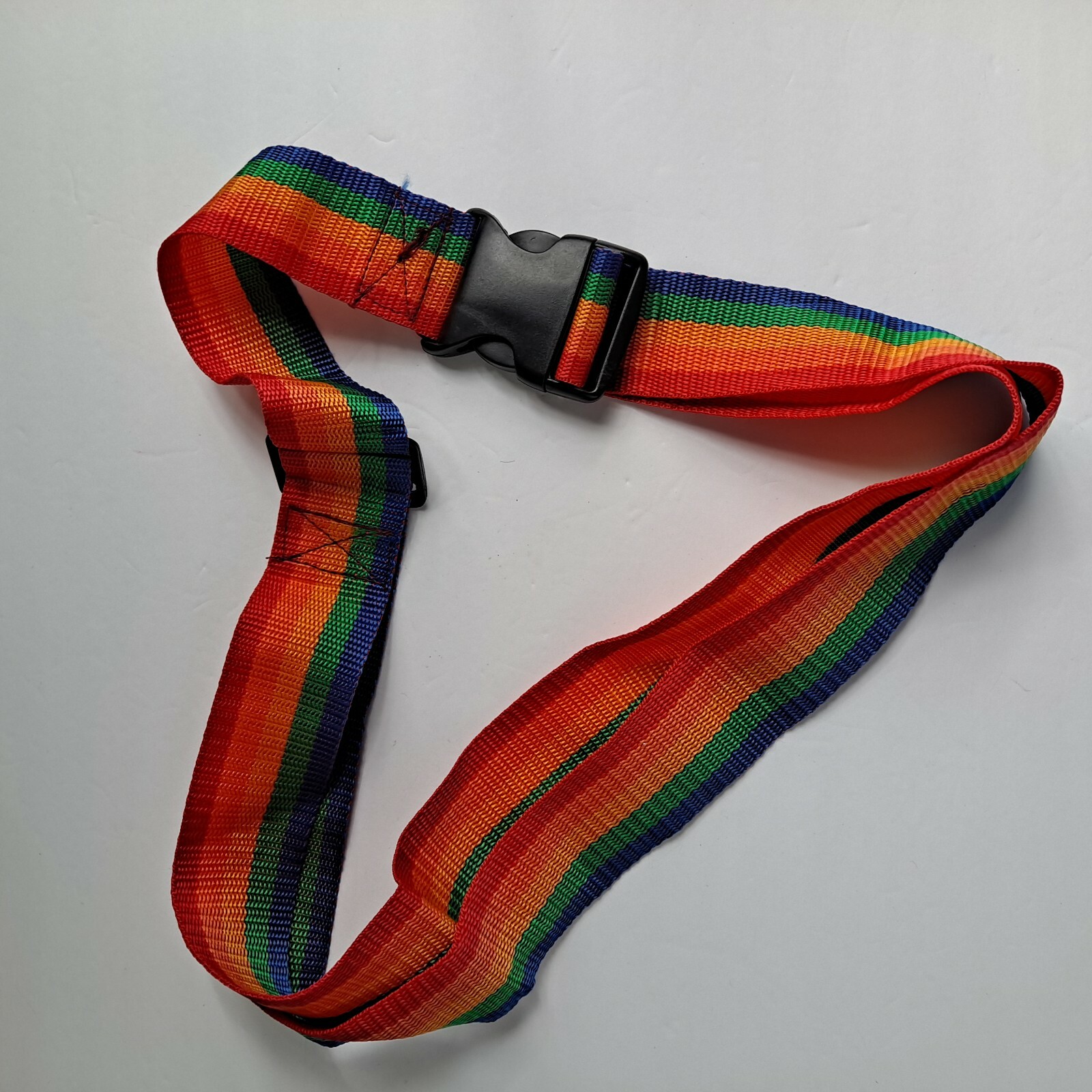 Rainbow Travel Luggage Suitcase Strap Belt Baggage Backpack Bag Package