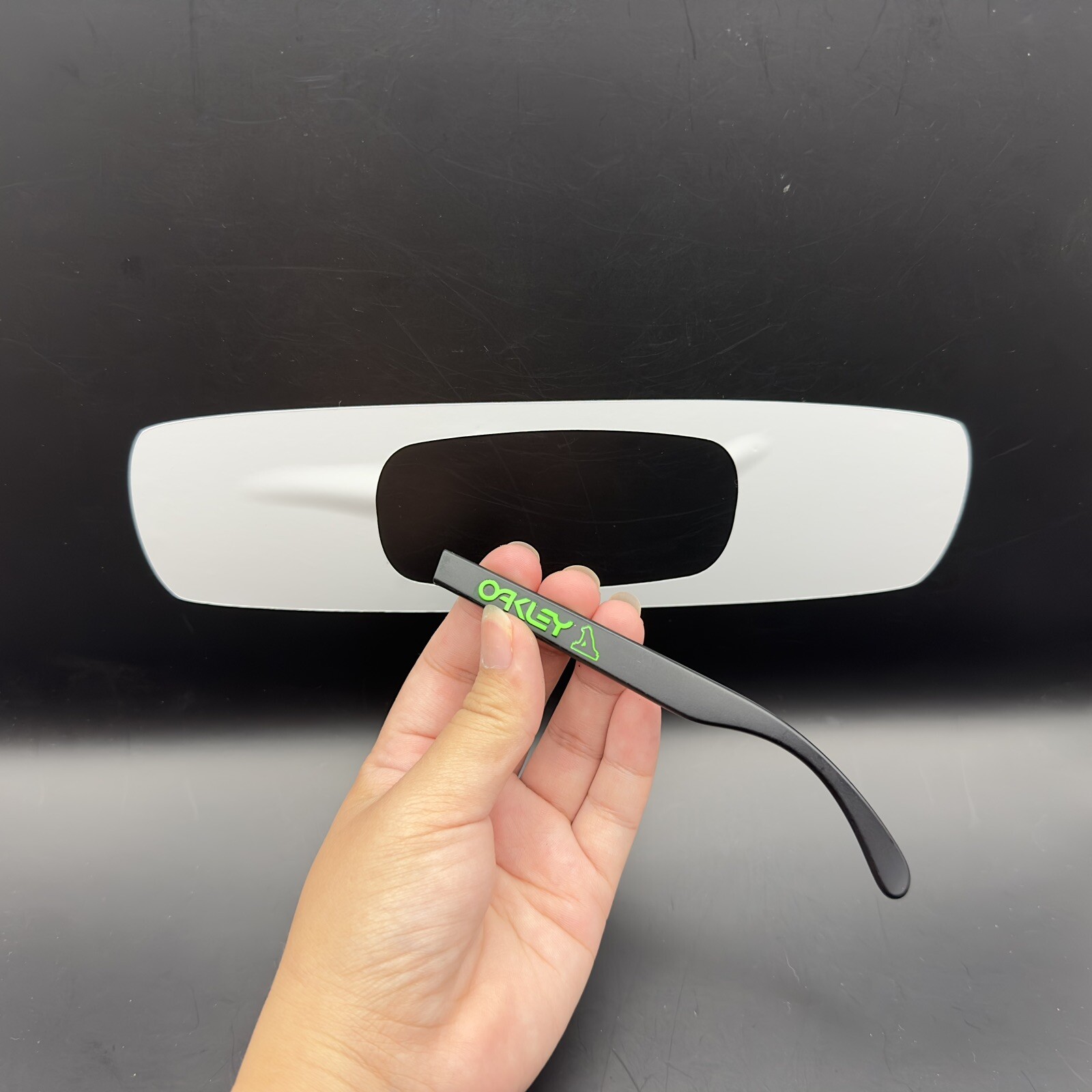Oakley Frogskin Shibuya Matte Black OEM Left Arm Replacement