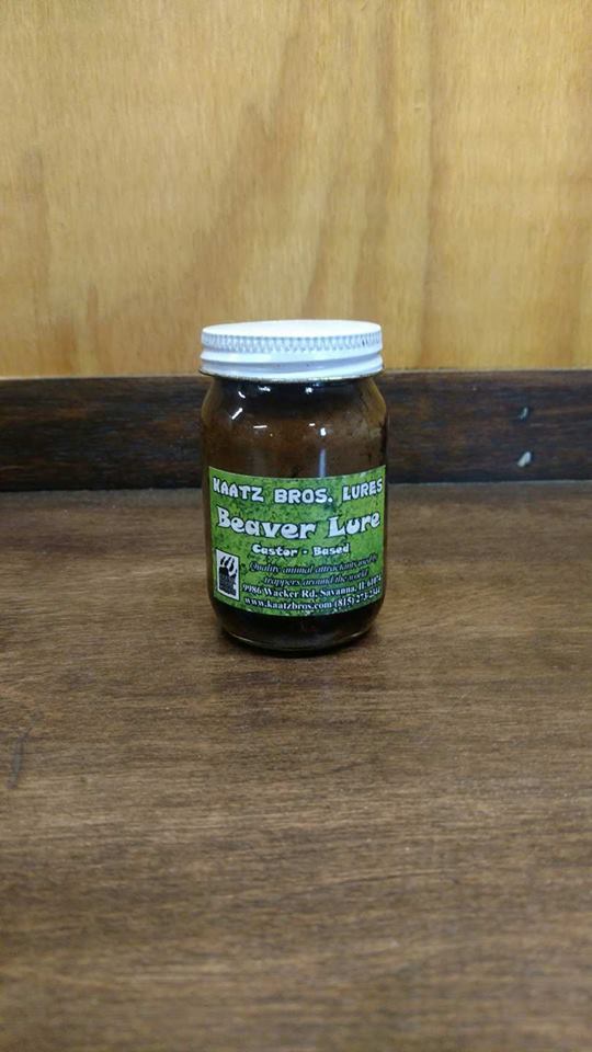 4 OZ KAATZ BROS "BEAVER LURE" TRAPPING CASTOR BEAVER TRAPPING  Kaatz Bros