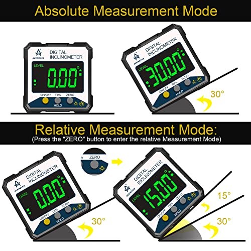 Magnetic Digital Angle Finder Protractor Inclinometer- Digital Inclinometer