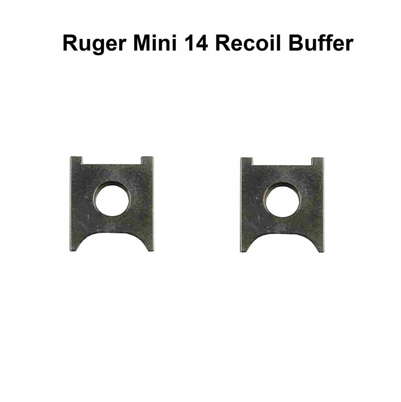 2Pcs Ruger Mini 14 Recoil Buffer 2 Pack Black
