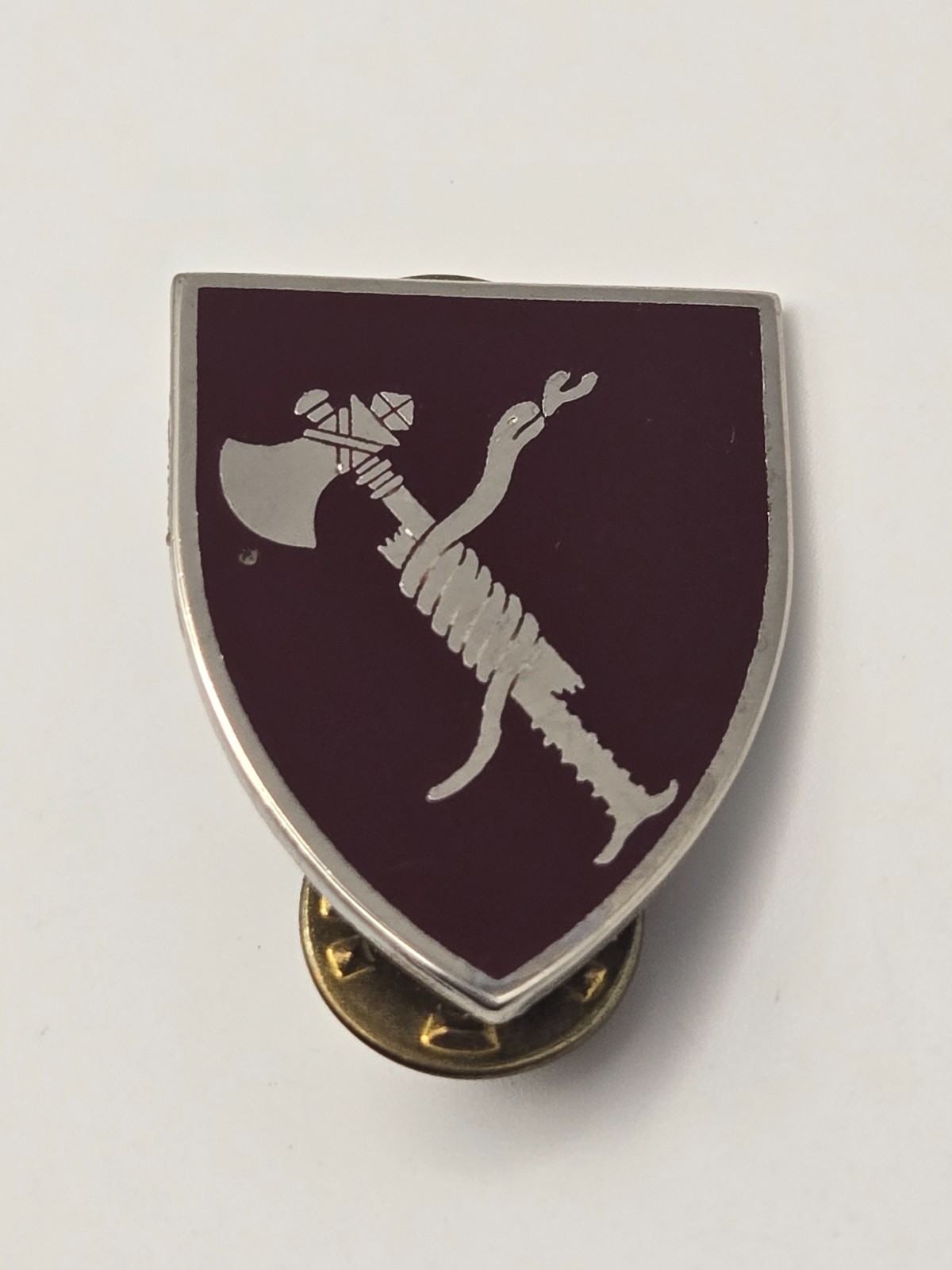 Vintage Army DUI Pin - 52nd Medical Battalion