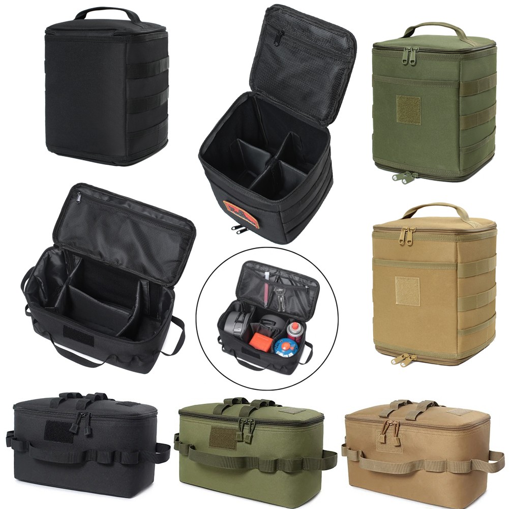Tactical Camping Storage Bag Utility Tote Bag Cookware Organizer Trunk Organizer