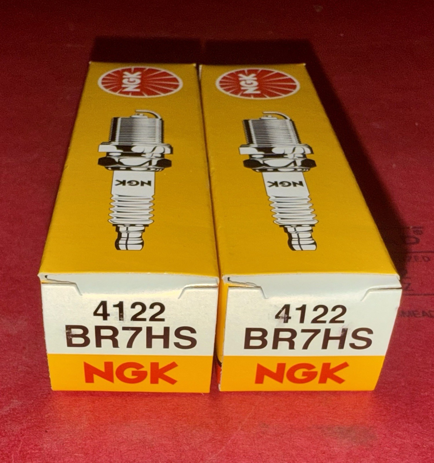 NGK BR7HS Yamaha/Honda spark plug (pack of 2) new