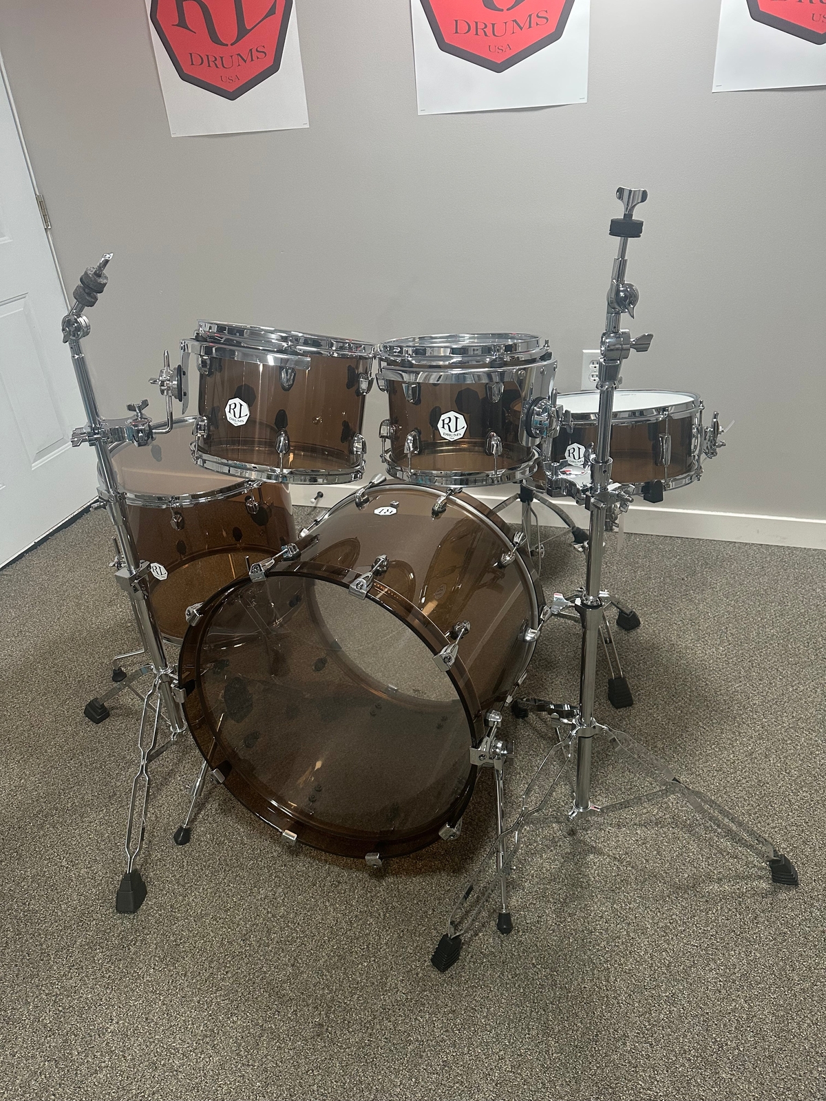 Smoke Gray Acrylic Shell Pack SGASP-5P