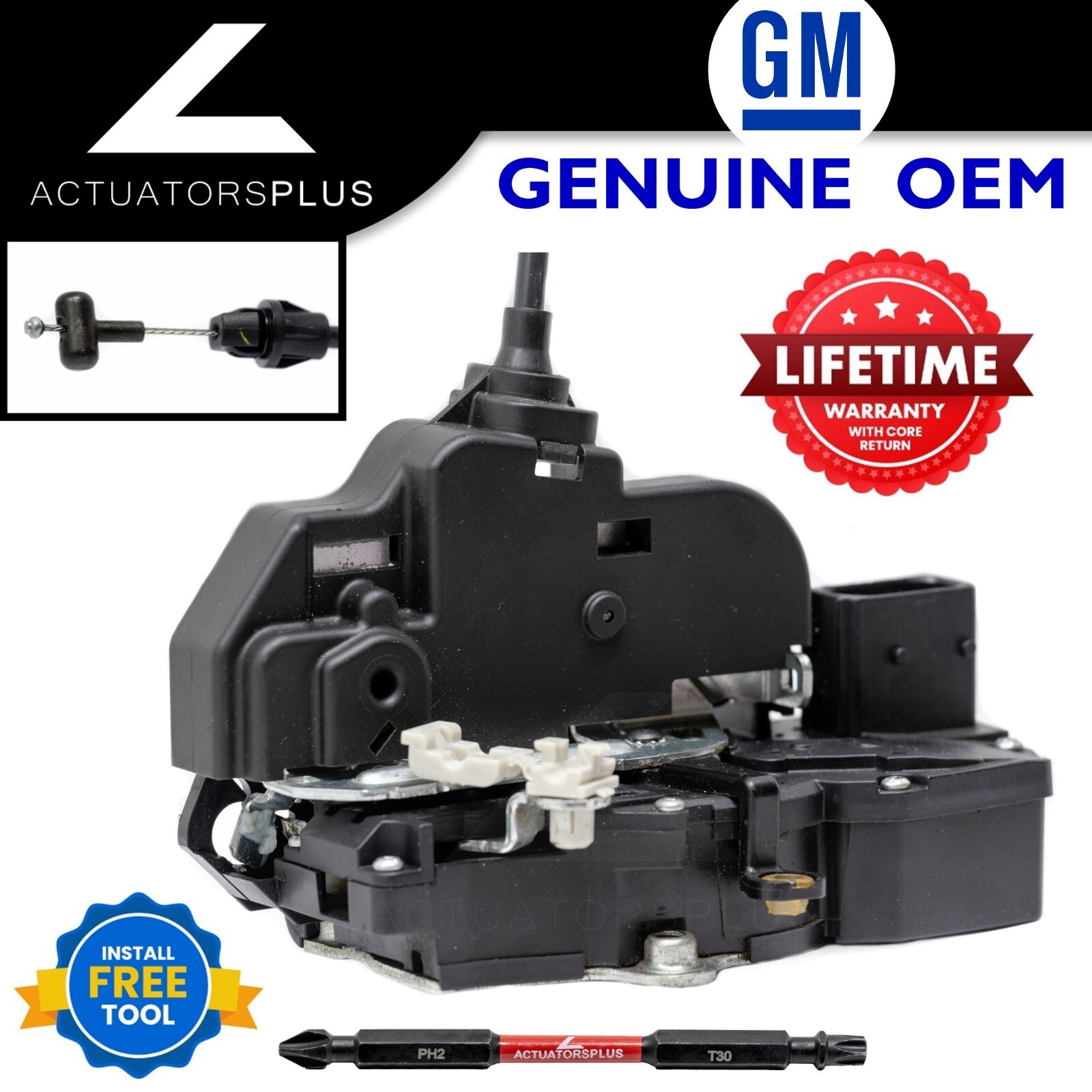 Hummer H2 OEM Front Left Driver Door Lock Latch Actuator 08-09 **Lifetime Wnty