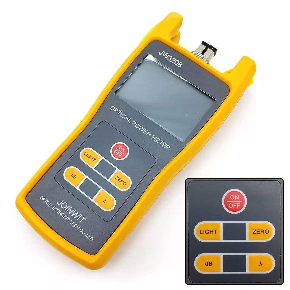 Handheld Optical Power Meter Fo FTTH CATV Network Fiber Optic Cable Tester Tool