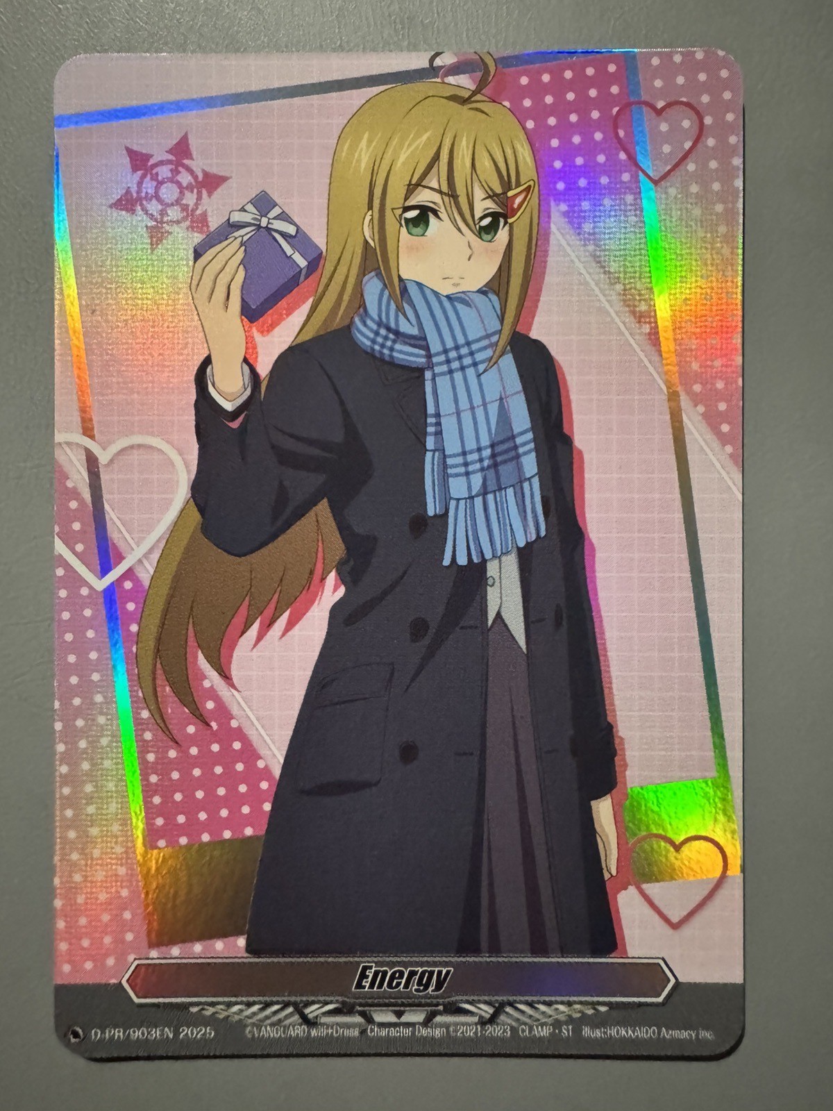 CARDFIGHT VANGUARD ENERGY CARD MEGUMI OKURA (VALENTINE DUO CUP) D-PR/903EN