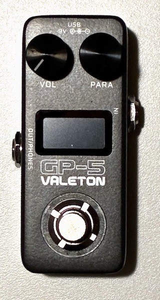 Valeton GP-5 Super Compact Multi-Effects Processor with NAM/IR Loader Pedal