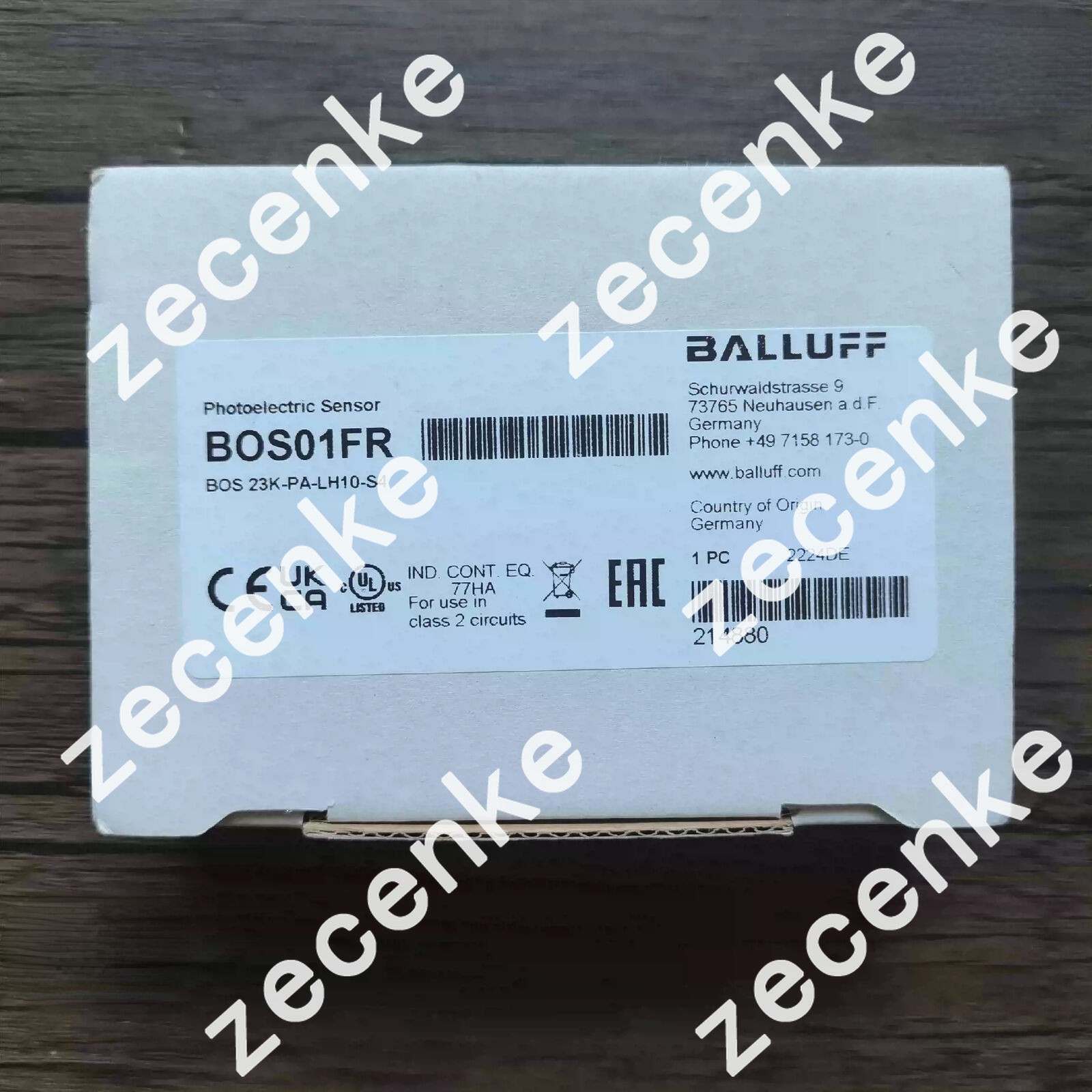 New BALLUFF BOS01FR BOS 23K-PA-LH10-S4 Free Shipping