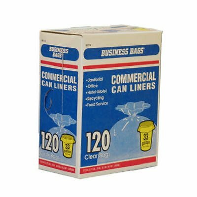 Berry Plastics 618632 Large Institutional Trash Bag44; 120 Count 33 Gallon