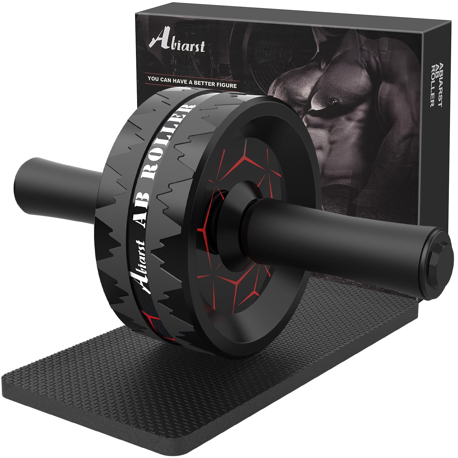 Ab Roller Wheel, Abs Workout Equipment for Abdominal & Core Strength